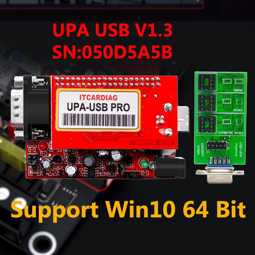 Programador De Ecu Usb Itcardiag V1.3 Upa, 350 Mb, Script 05