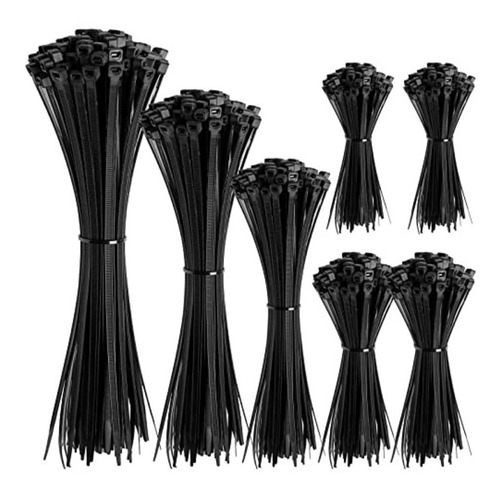 Imagen 1 de 10 de Precinto Prensacable Plástic Nylon 2,5mmx10cm X1000un Oferta