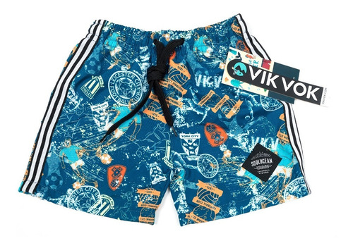 Short De Baño Varón | Malla Sublimada | Suspensor | 0945a