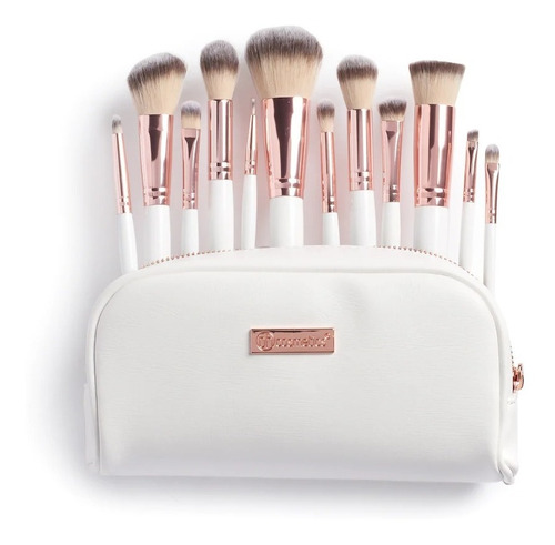 Original Set De Brochas Con Estuche Bh Cosmetics Rosé Romanc