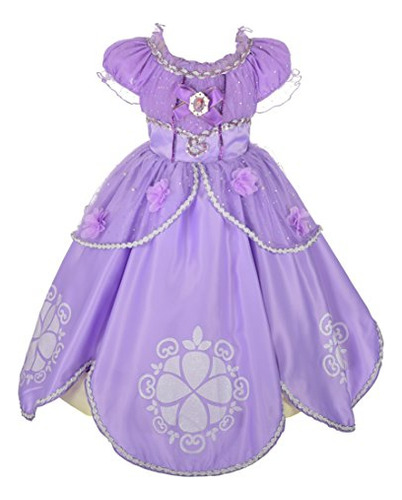 Dressy Daisy Girls 'princess Sofia Dress Up Disfraz Cosplay 