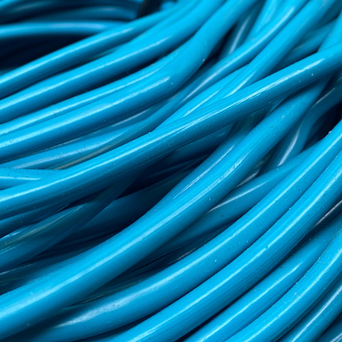 150 Mts Rollo De Cordón De Pvc 5mm 3,5 Kg Turquesa