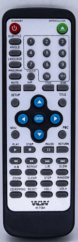 Kit 20un Controle Remote Dvd Cce  Ref:7584