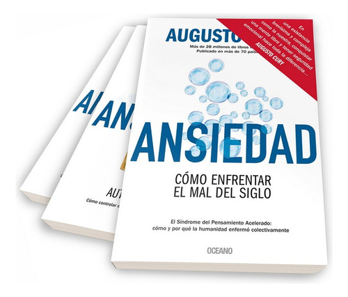 Serie Ansiedad (paquete Con 3 Volúmenes), De Cury, Augusto. Editorial Océano, Tapa Blanda En Español, 2023