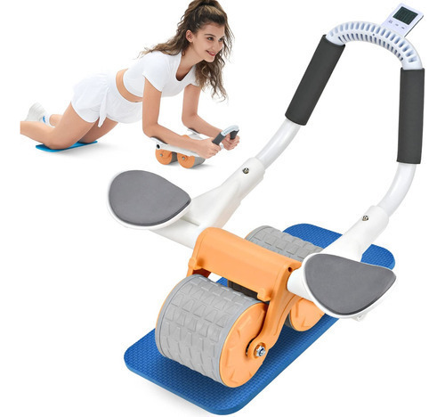 Rueda Abdominal De Rebote Automático Con Soporte Para Codos