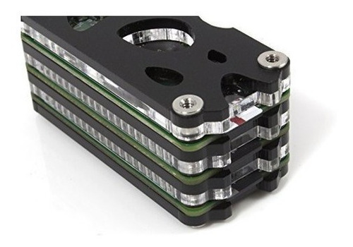 Imagen 2 de 5 de Caja Triple Stack Zero Para Raspberry Pi Zero Y Zerow