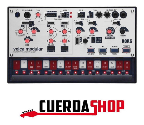 Imagen 1 de 4 de Korg Volca Modular Sintetizador Micro Modular