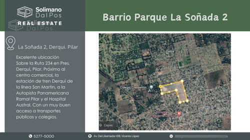 Terreno En  Barrio Parque La Soñada 2