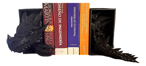 Separador De Libros Dos Unidades: Alas De Sangre Negro