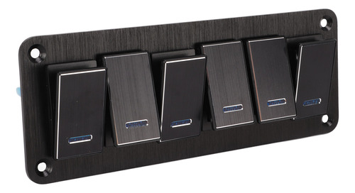 Panel De Palanca Impermeable De 6 Elementos Dc12v A 24v, 3 P