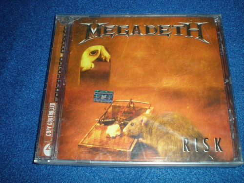 Megadeth / Risk Con Bonus  - Cd  Nuevo C35