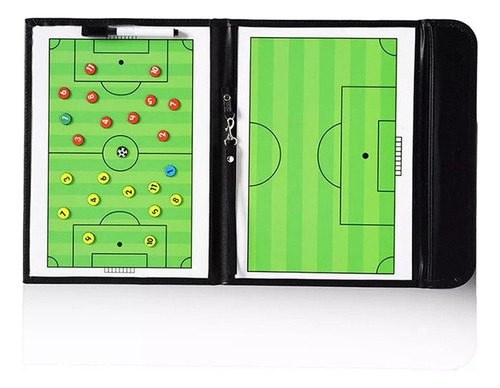 Portapapeles Táctico Magnético, Imán, Campo De Fútbol Y Bolí