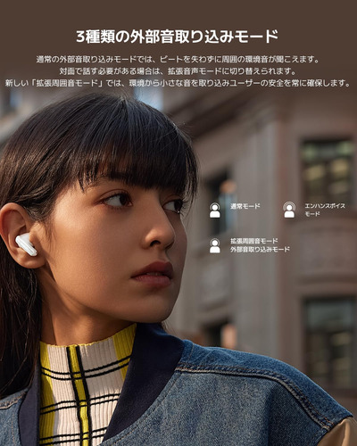Wireless Earbuds Xiaomi Redmi Buds 5 Pro W/ 52db Anc White