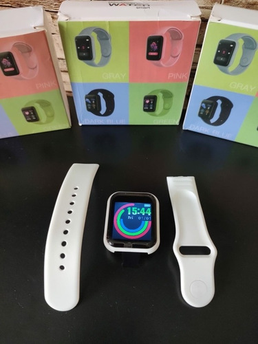 Reloj inteligente Smartwatch D20 Fitness Bluetooth Android White Box