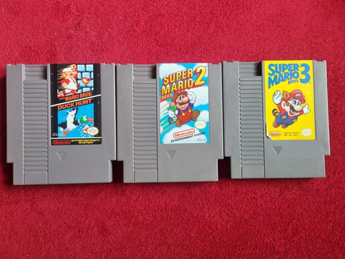 Mario Bros 1, 2 Y 3 Trilogía Nintendo Nes 