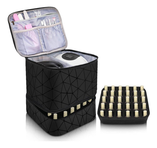 Soporte De Bolsa De Mano De Esmalte De Uñas De Doble Capa