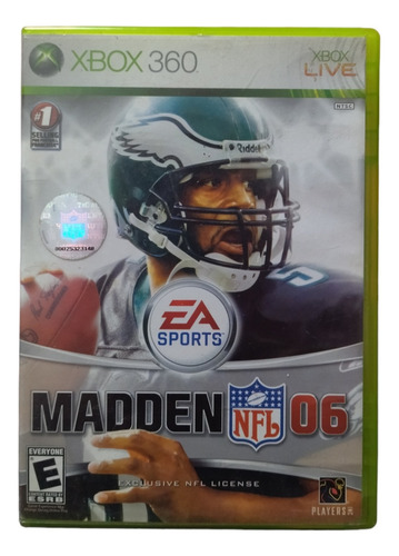 Madden Nfl 06 Original Físico Xbox 360, Manuplay.uy