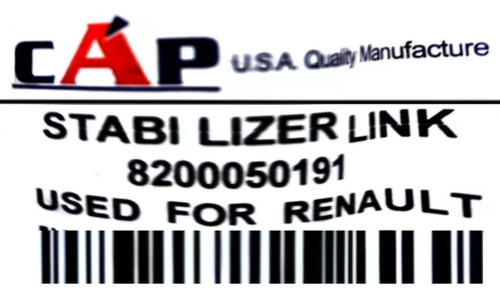 Barra Estabilizadora Link Bieleta Renault Twingo 8v 16v