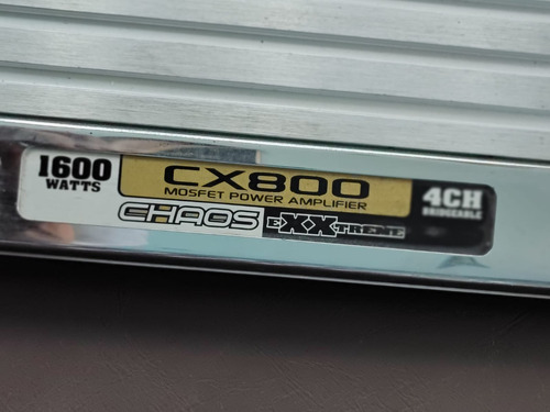 Potencia Boss 1600 Watts 4 Ch Cx1800 Chaos Exxtreme