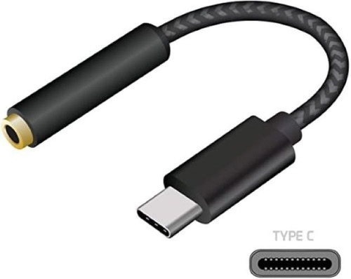 Cable Tipo-c A Miniplug 3.5 Auricular/microfo Titan Belgrano