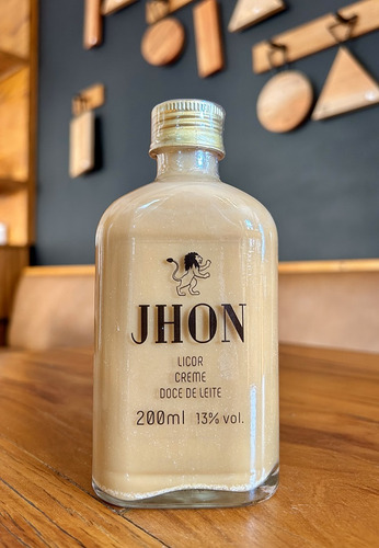 Licor De Doce De Leite Jhon - Antigo Dom 200ml