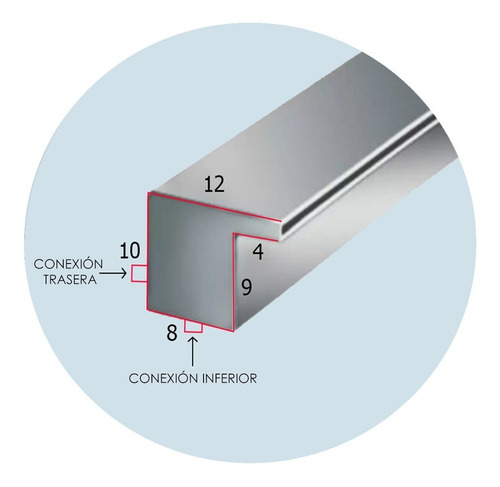 Cascada Slim Para Muro Llorón, Alberca Y Decorativa 1.70 M