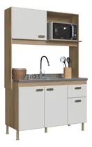 Comprar Mueble  Cocina Compacta Alacena Armario Puertas Cajon Mesada