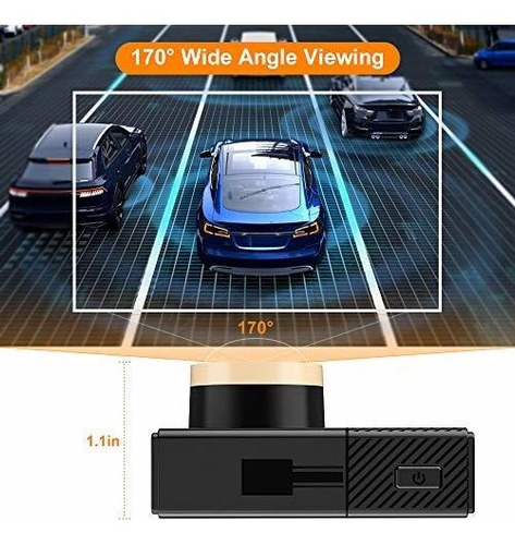 Nulaxy Dash Cam Full Hd Car Recorder ° Wide Angle Super Up V