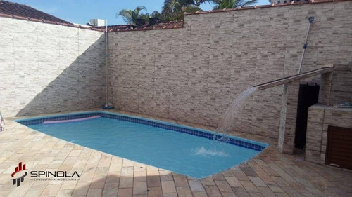 Imagem 18 de 19 de Sobrado Com 3 Dormitórios À Venda, 169 M² Por R$ 450.000,00 - Solemar - Praia Grande/sp - So0057