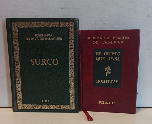 Libro Surco, Es Cristo Que Pasa, Homilía Escriva De Balaguer