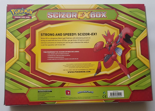 Imagen 2 de 2 de Pokemon Tcg Scizor Ex Box Sellada !!!