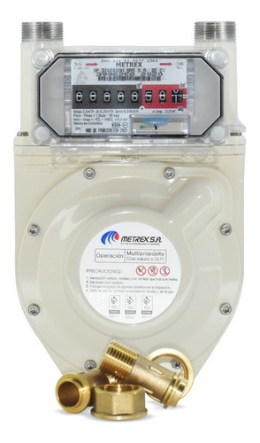 Medidor Metrex Para Gas L.p. Uso Doméstico Modelo G1-6