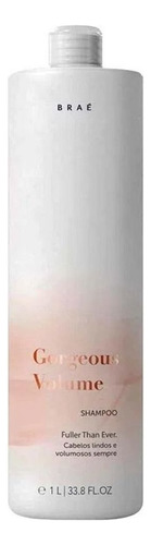 Braé Gorgeous Volume Shampoo Cabelos Lindos E Volumosos - 1l