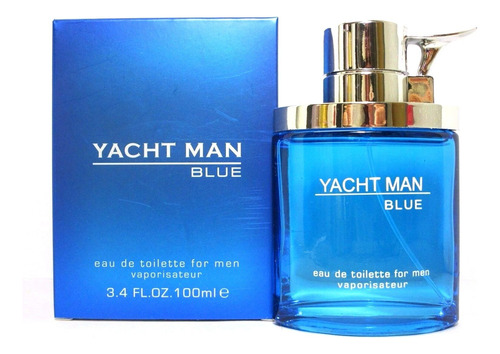 Edt 3.4 Onzas Yacht Man Blue Por Myrurgia Para Hombre En