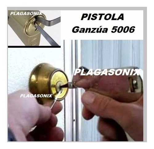 Imagen 5 de 10 de Ganzua Pistola Mecanica Manual Yale Art 5006 Cerrajeria Prof