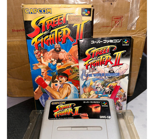 Street Fighter 2 Na Caixa Super Famicom (Usado)