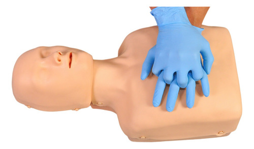 Torso Humano De Rcp Com Desfibrilador (dea) De Treinamento