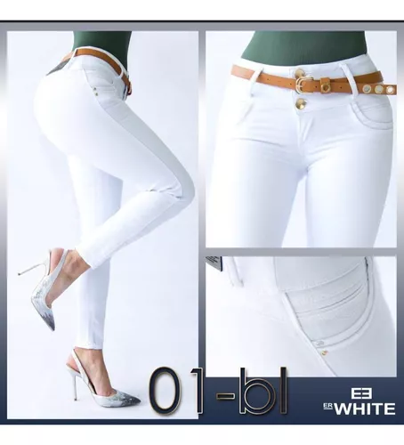 desenterrar cable nieve Jeans Blancos Mujer | MercadoLibre 📦