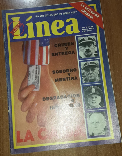 Revista Linea N°26   Agosto De 1982