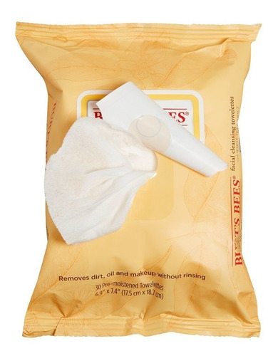 Toallitas Desmaquillantes, Extracto De Té 30 Ud, Burt's Bees