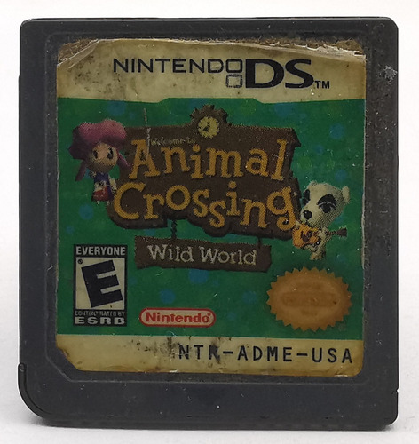 Animal Crossing Wild World Ds Nintendo * R G Gallery (Usado)