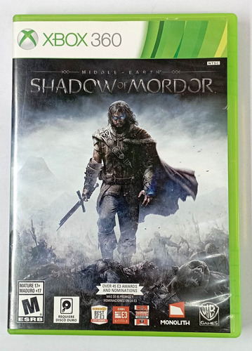 Middle-earth: Shadow Of Mordor Xbox 360 Rtrmx Vj