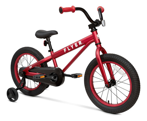 Bicicleta Para Niños Flyer De 16 , Bicicleta Roja Para Niño