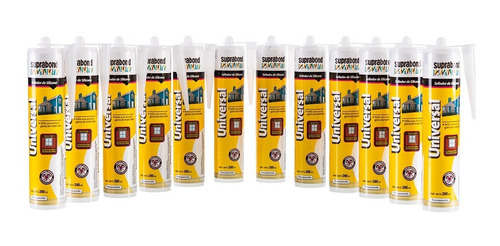 Imagen 3 de 6 de 12 Selladores Silicona Universal Suprabond Transparente 280