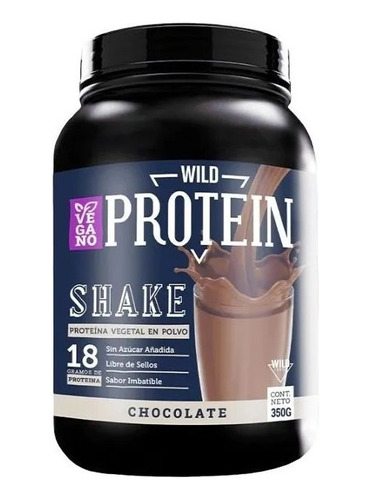 Proteina Vegetal En Polvo Chocolate - Wild Protein 350g