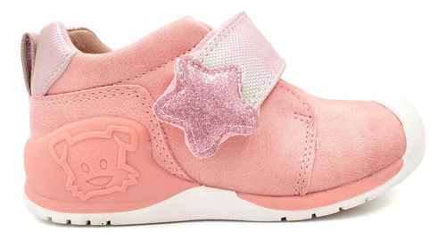 Zapato Pasos Bebe Niña Estrella Rosado Pillin