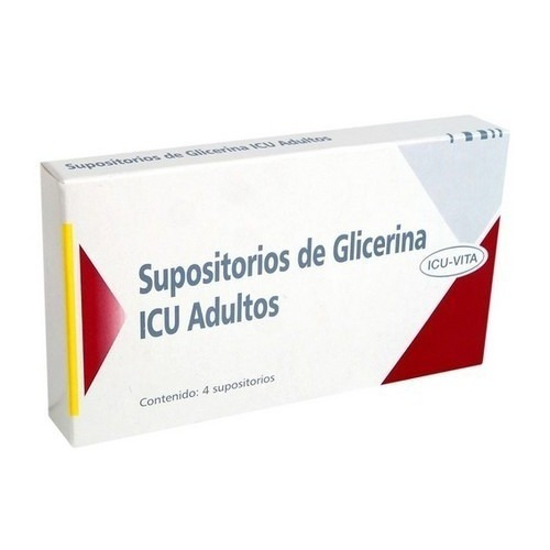 Supositorios Glicerina Icu Adultos X 4