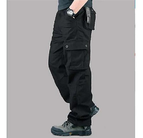 Monos Tipo Cargo Tipo Militar Para Hombre, Rectos Y Casuales