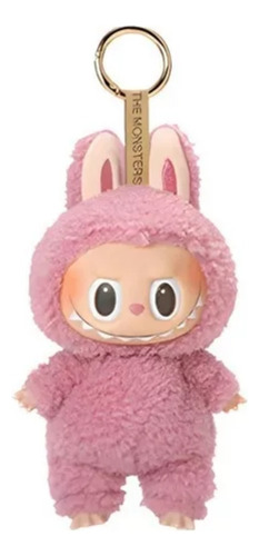 Para Labubu Macaron Monsters Vinilo Peluche Llavero1 Unidad