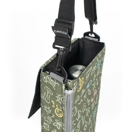 Imagen 4 de 7 de Bolso Matero Desplegable Diseño Doodle Wall Chilly